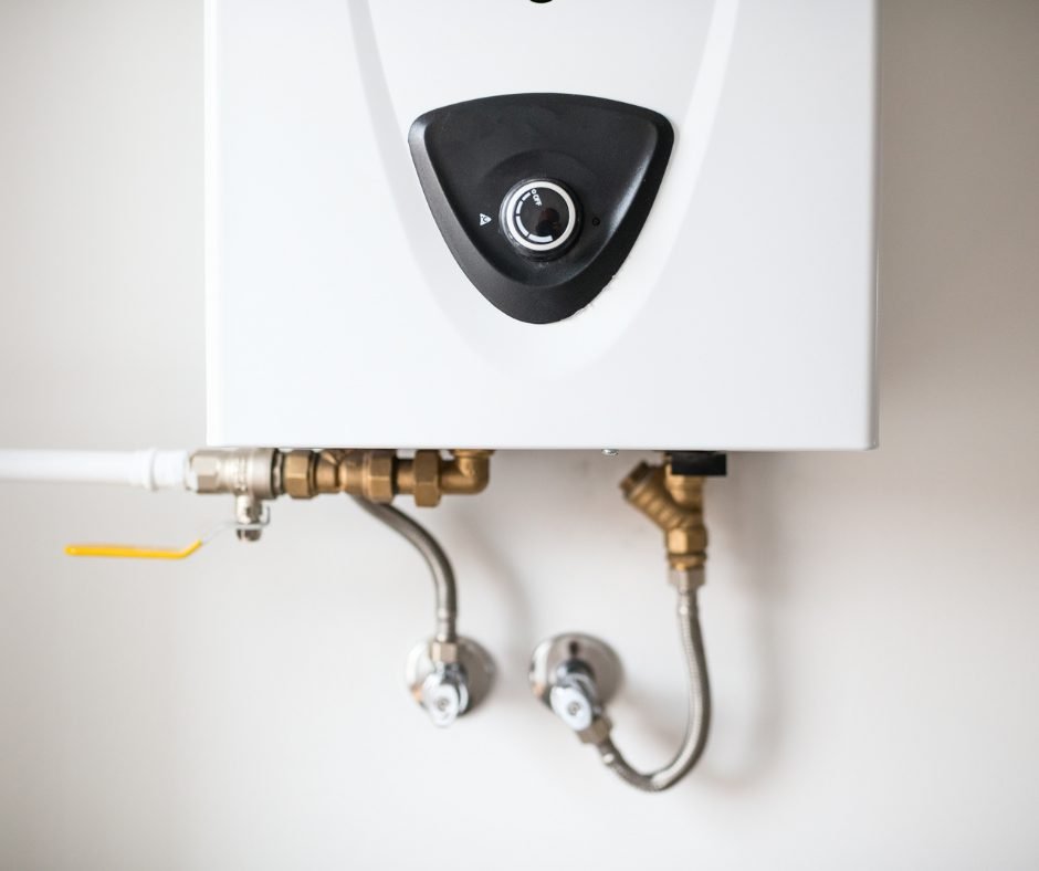 Tankless water heater serviced by Costless Plumbing in Fresno