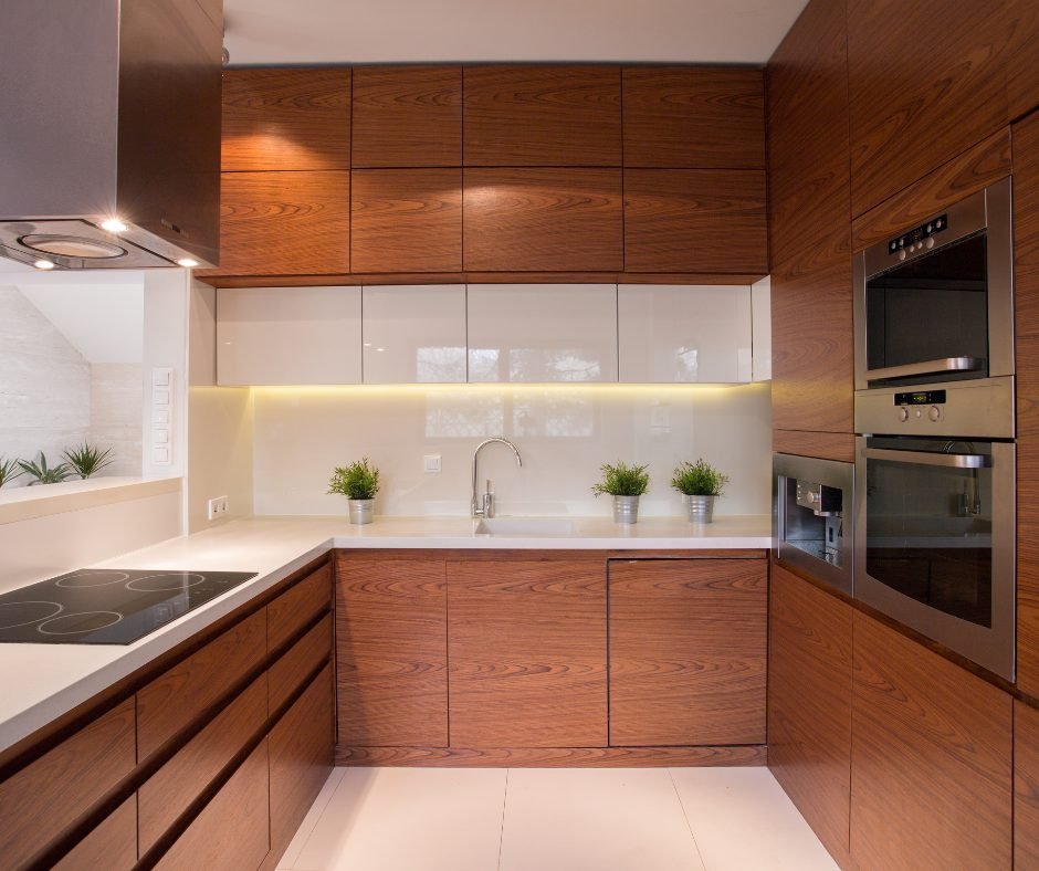 Modern remodeled kitchen